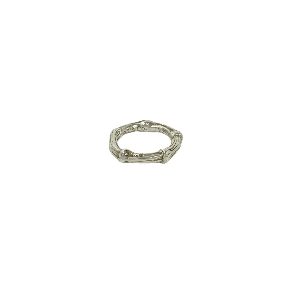 TIFFANY Authentic Vintage Silver Bamboo Ring